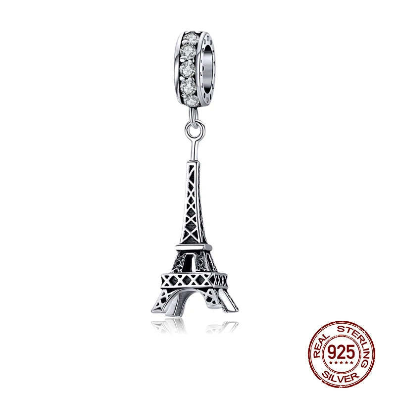 925 Sterling Silver Eiffel Tower Charms Charms & pendants Shopella