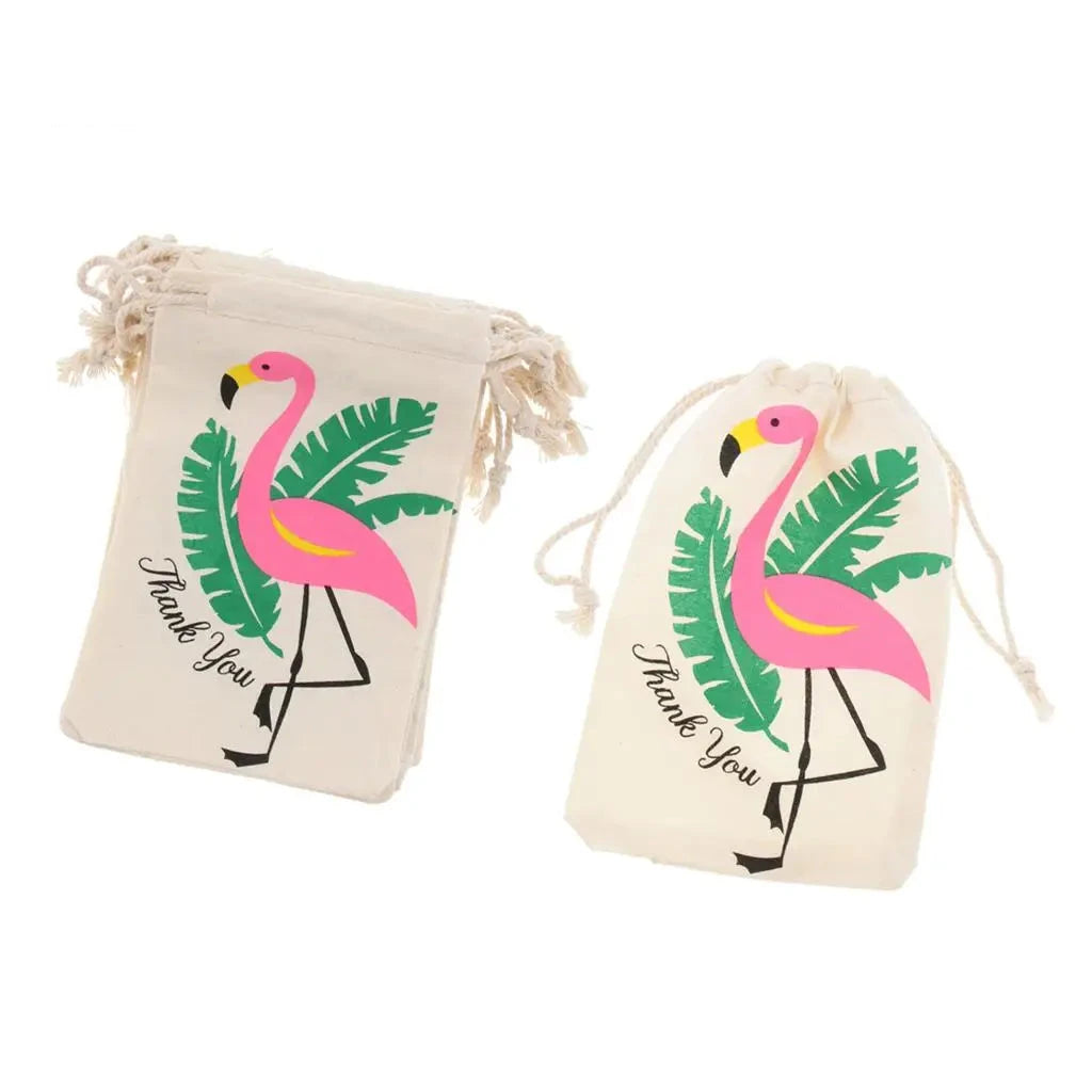 10Pcs Flamingo Packaging Gift Bags  Shopella   