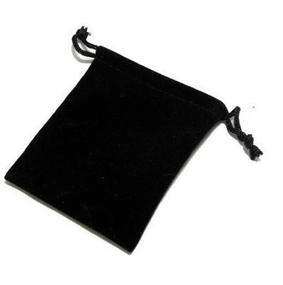 Velvet Bag Black Jewellery Bag gift bags Shopella