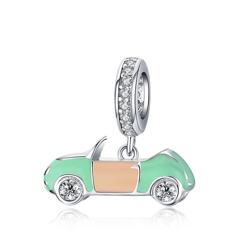 925 Sterling Silver Car Silver Charms Charms & pendants Shopella Pendant Car