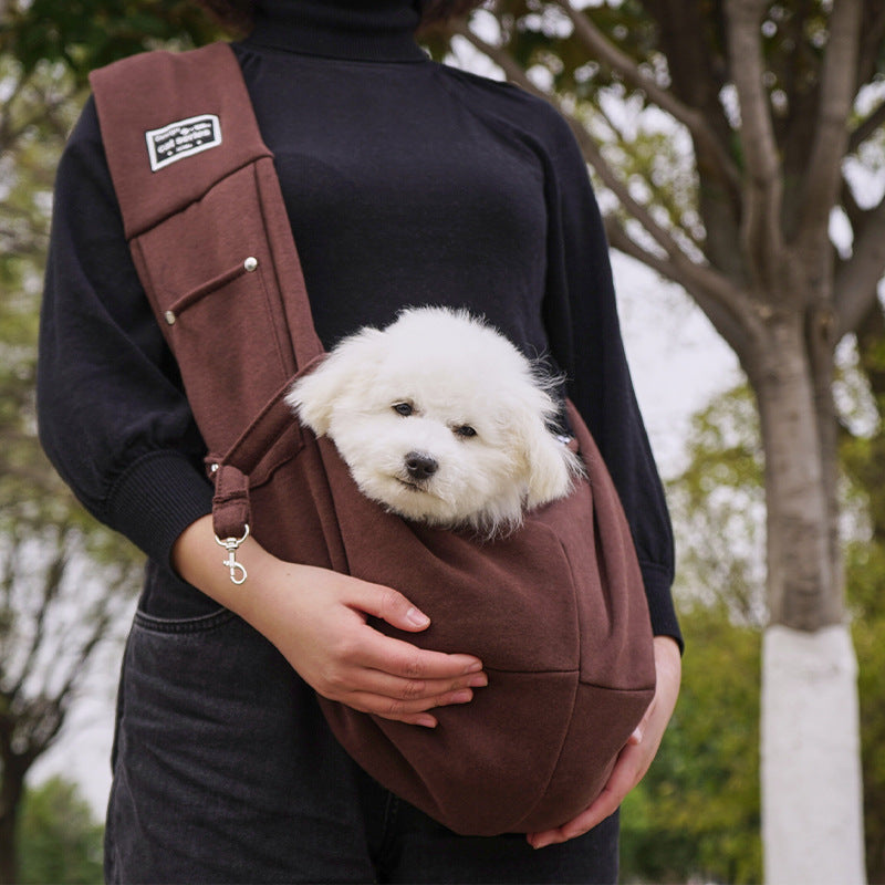 The PawEase Travel Tote pet accessories Shopella Brown