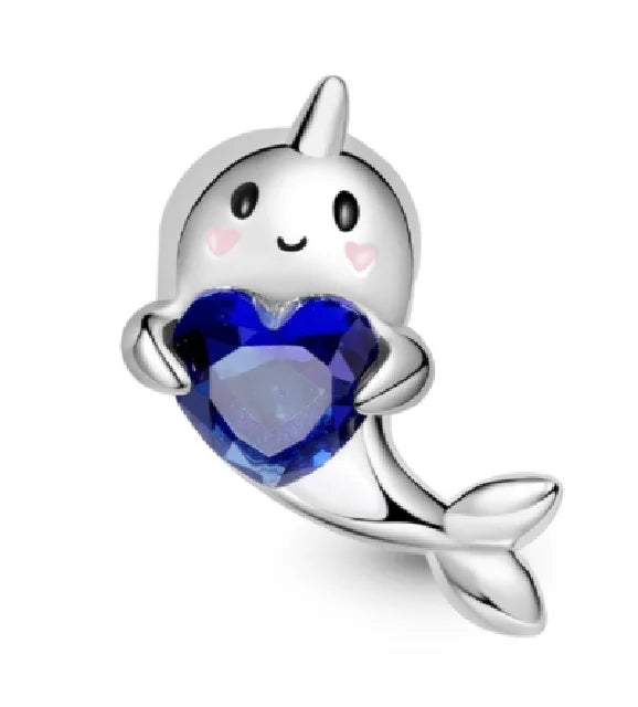 925 Sterling Silver Animal Character Charms Shopella Dolphin