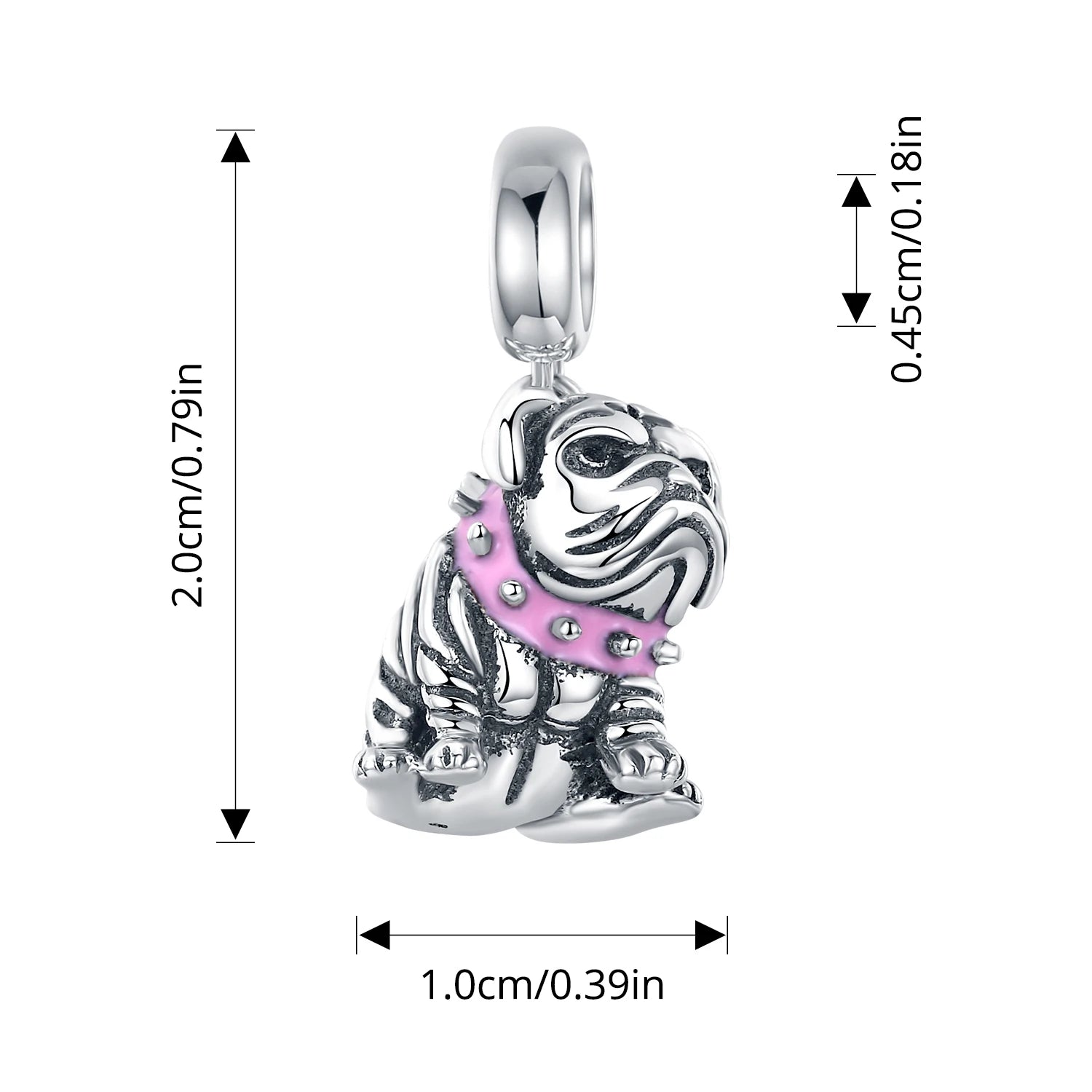 Assorted Silver Dog Charms silver charms Shopella SCC552