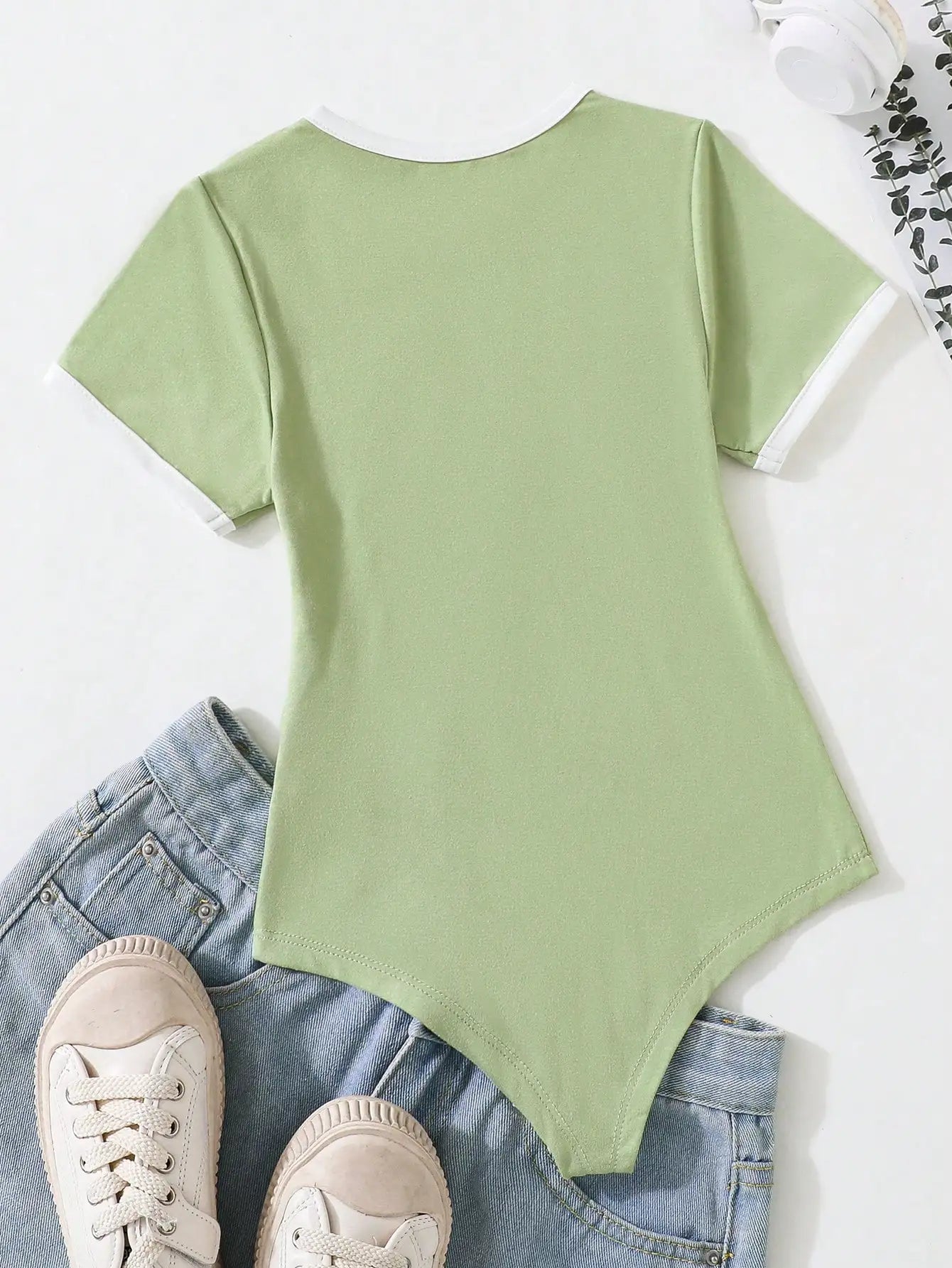 "Nevermind Girl’s Bodysuit Top – Casual Chic kids clothing Shopella