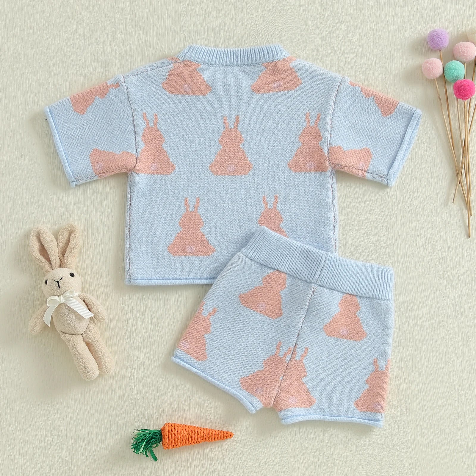 Bunny Knitwear Set – Adorable & Warm babywear Shopella