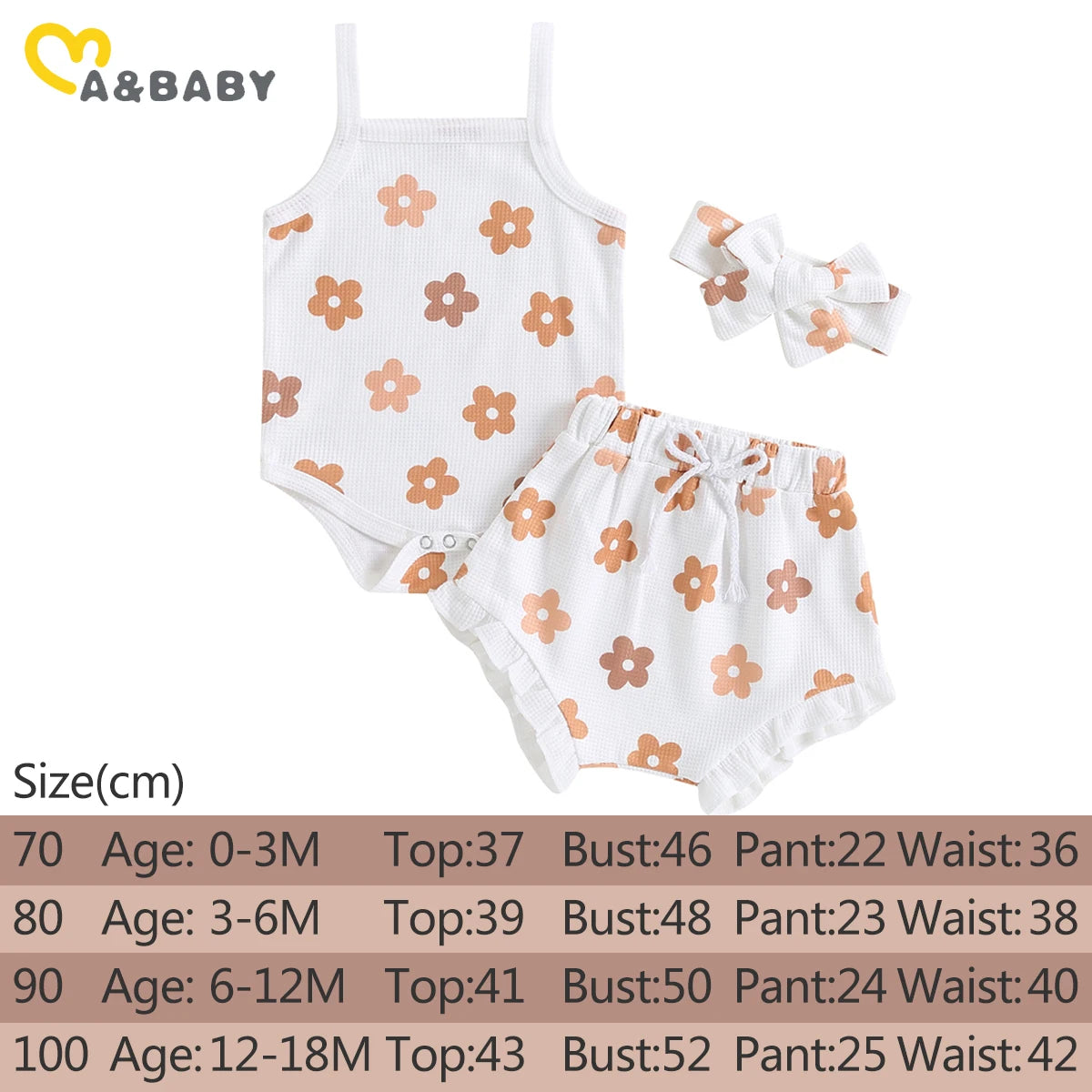 Shell Print Knitted Bodysuit babywear Shopella 446A 0-3Months