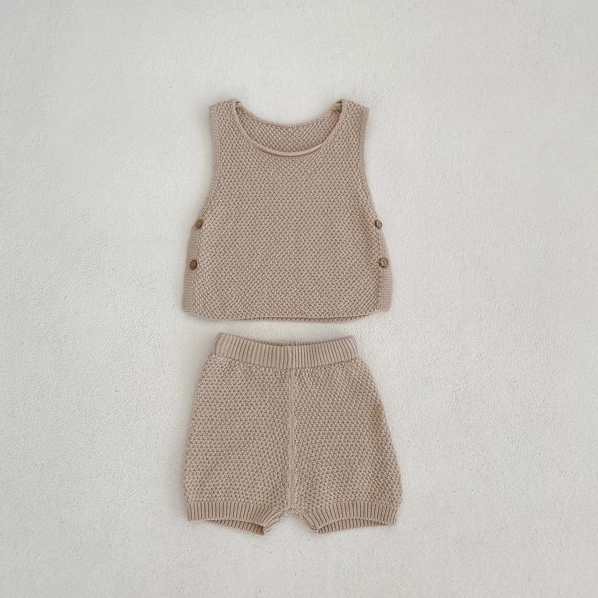 Queenie Chic Two-Piece Ensemble – Effortless Elegance baby clothes Shopella