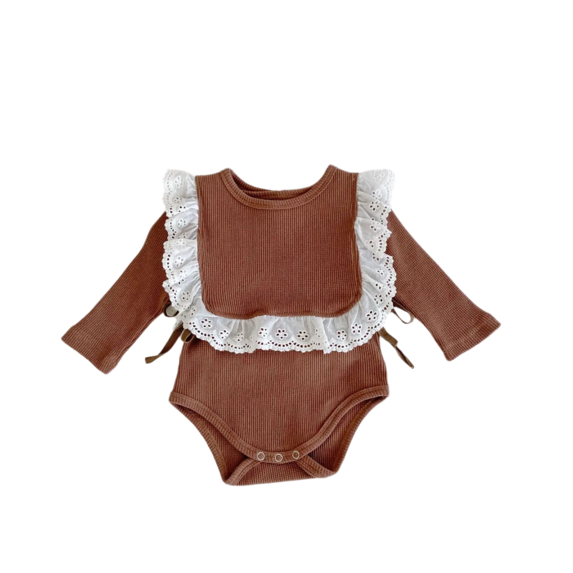 Maya Frill Charm Romper – Sweet & Stylish babywear Shopella Brow 9-12M 73