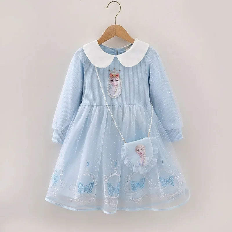 The Elsa Kids Dress Party kids clothing Shopella