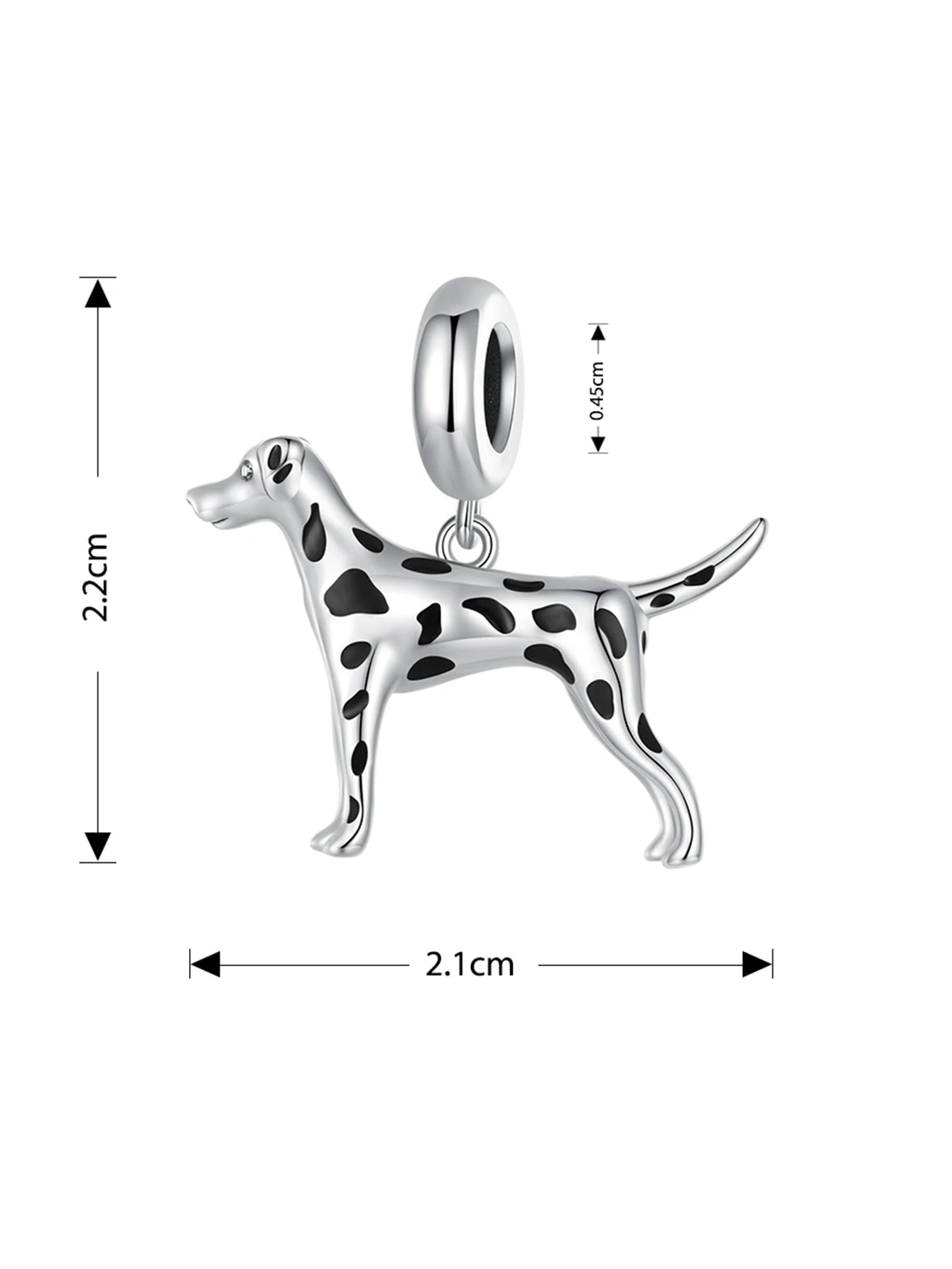 Assorted Silver Dog Charms silver charms Shopella BSC798