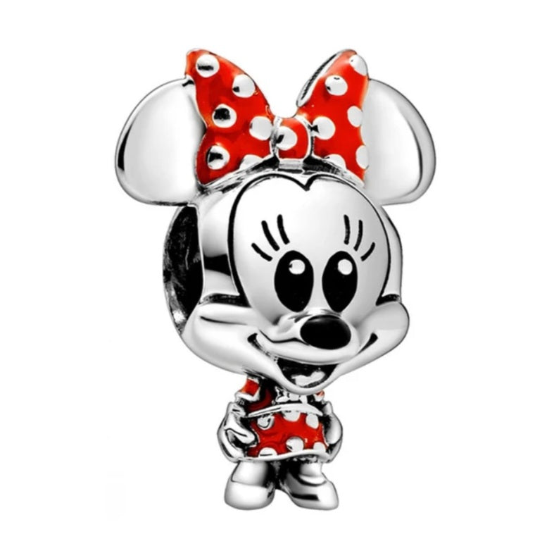 The Silver Plated Minnie Charm kids charms Shopella