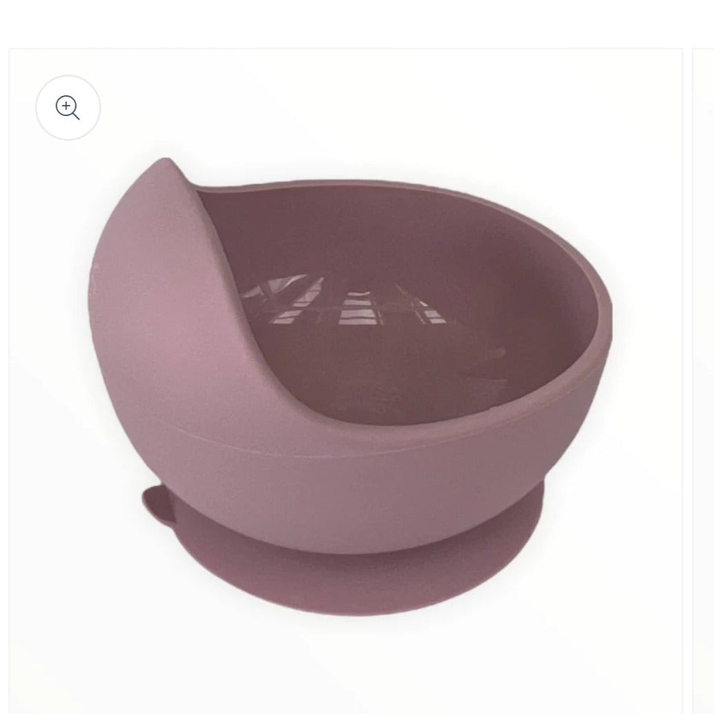 Colourful Silicon Bowl with Spoon baby & toddler Shopella