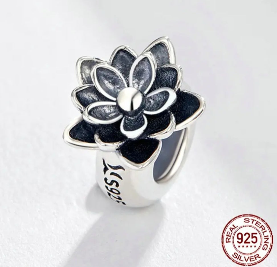 Black Lotus Flower Stopper  Shopella   