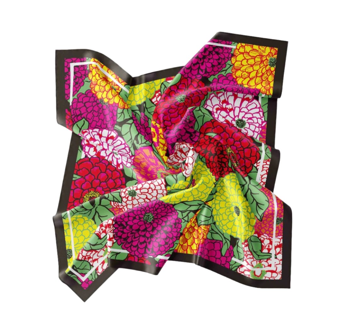 Stunning Floral Flower Scarf Shopella