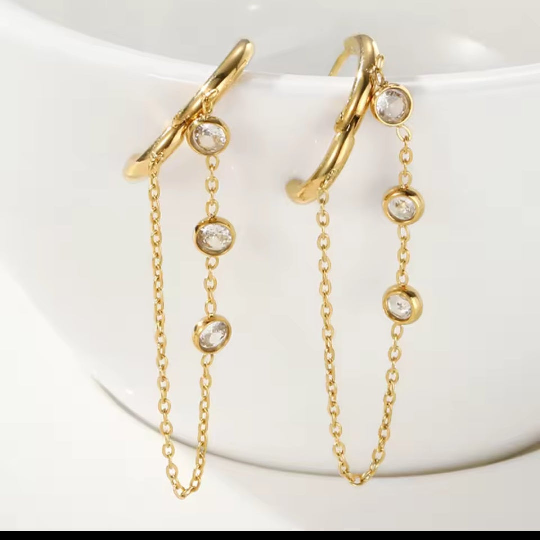 Montage Gold Dangles Shopella