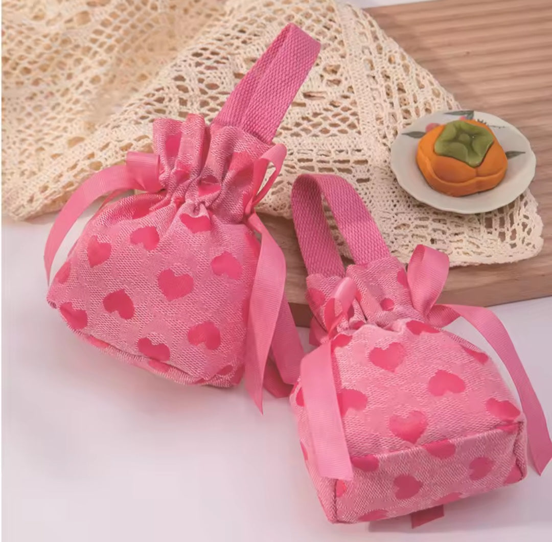 Pink Heart Gift Bags Gift packaging Shopella