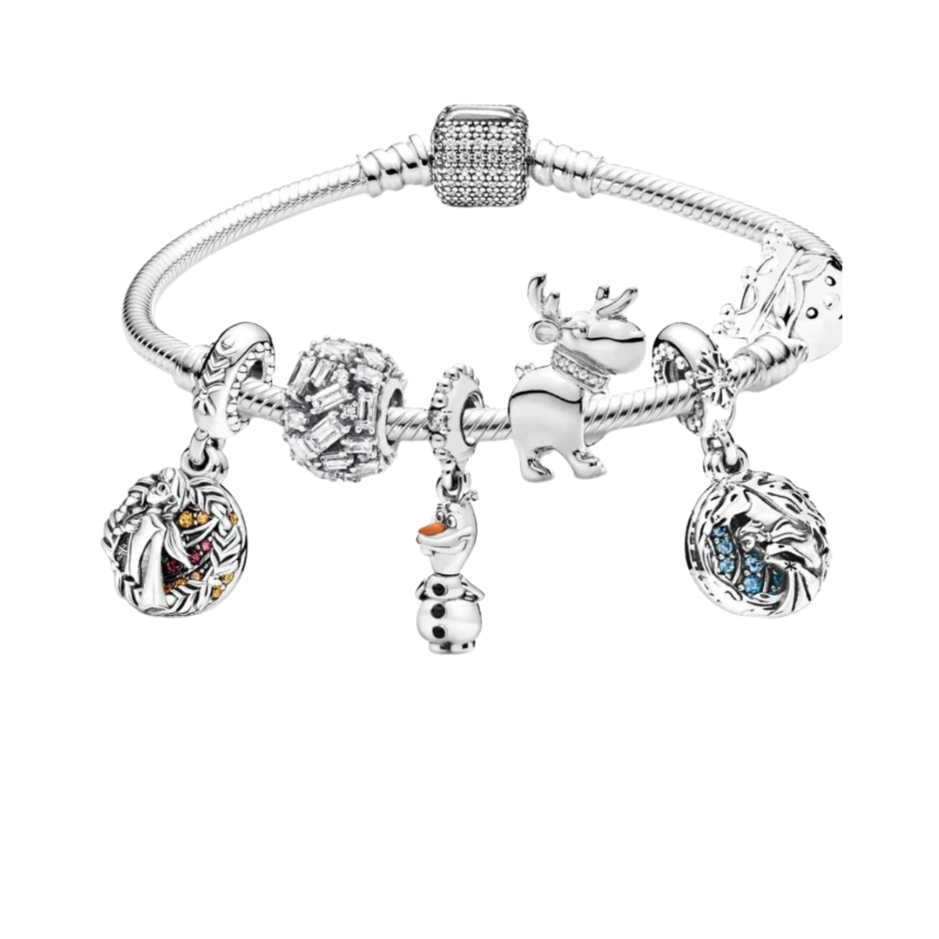 Limited Edition Frozen Charm Bracelet kids bracelets Shopella 16cm  