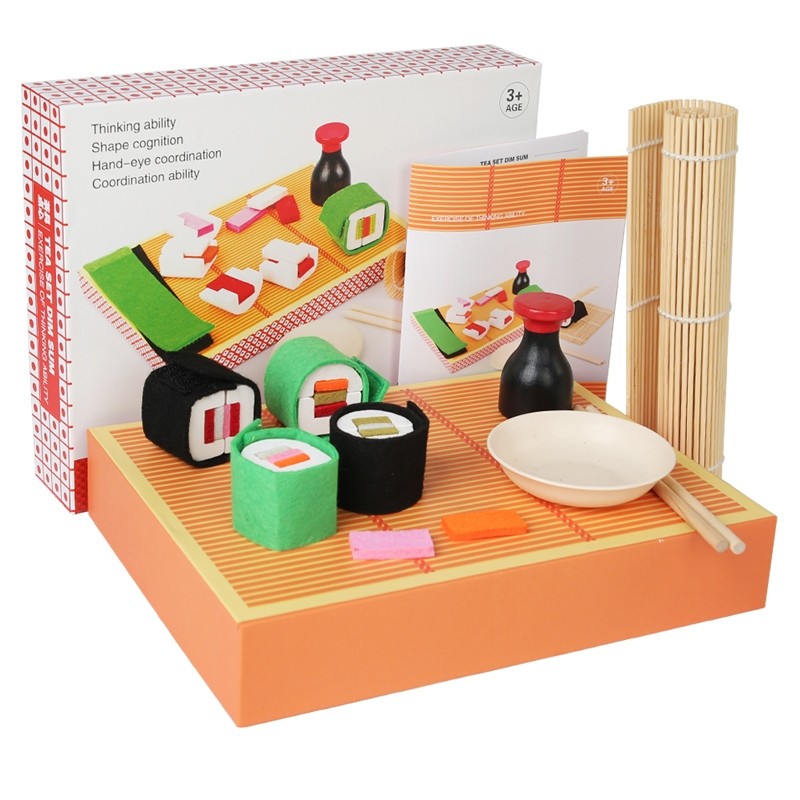 Sushi Set Girl's Kitchen Playing Home Toys kids toys Shopella Sushi set