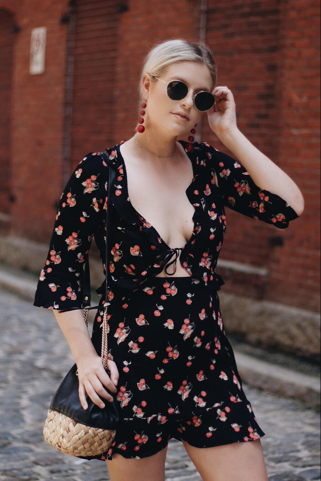 For Love & Lemons Cherry Dress dresses Shopella