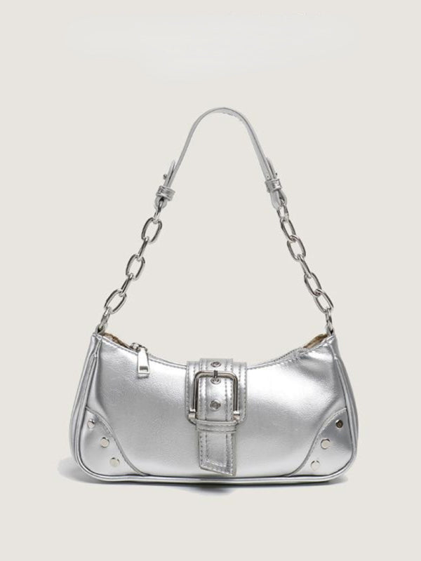 The Remi Niche Bag bags kakaclo Silver F