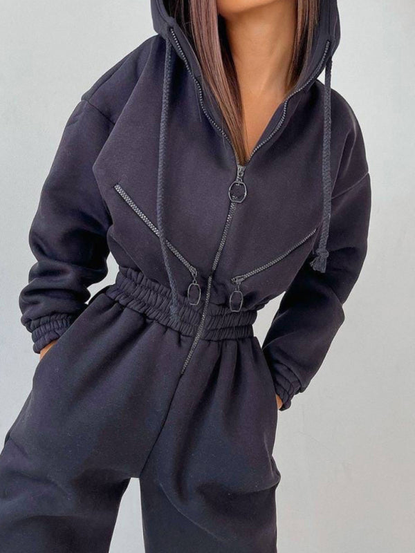 Title: Women Zip Up Casual Tracksuit Set  kakaclo   