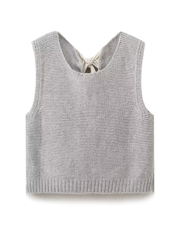 New Fashion Vest Bow Tie Sweater Vest  kakaclo   