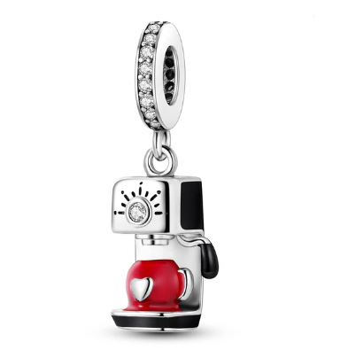 Red Coffee Machine Charms  Shopella   